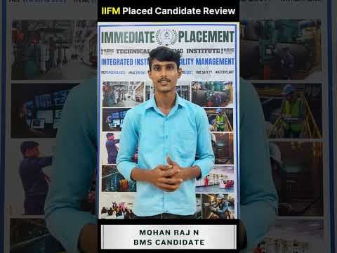 Success Story: Mohan Raj Placed as BMS Operator at Wipro | IIFM Academy Chennai