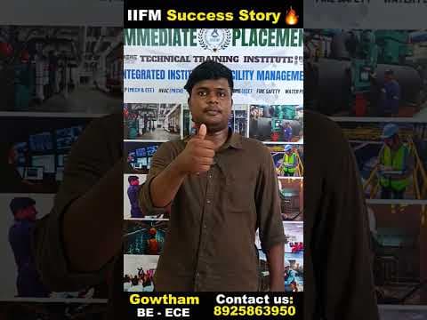 Gowtham - Success Story | BMS Training | IIFM Academy