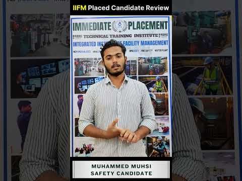 IIFM Student Success – Muhammed Muhsin Begins His Career as Assistant Safety Officer!