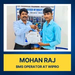 BMS Technician job placement after Building Management System training at IIFM Academy Chennai