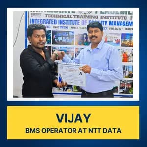 Student placed as BMS Technician through IIFM Academy Chennai BMS course