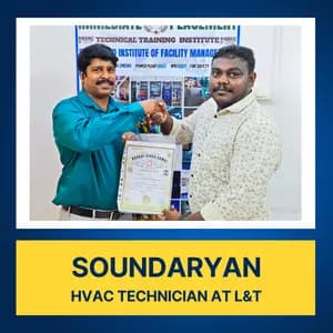 HVAC Technician job placement after HVAC training at IIFM Academy Chennai