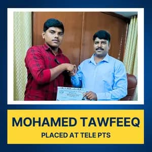HVAC course student placed as Junior HVAC Technician by IIFM Academy Chennai