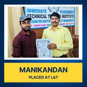 Junior MEP Engineer placement after completing MEP course at IIFM Academy Chennai