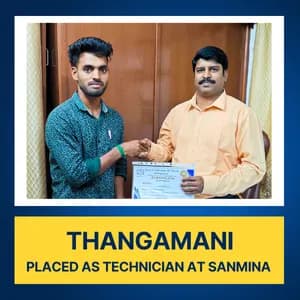 Electrical Technician job placement after Power Plant training at IIFM Academy Chennai