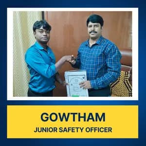 Industrial safety course student placement IIFM Academy Chennai