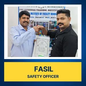 Safety officer course student placement from IIFM Academy Chennai